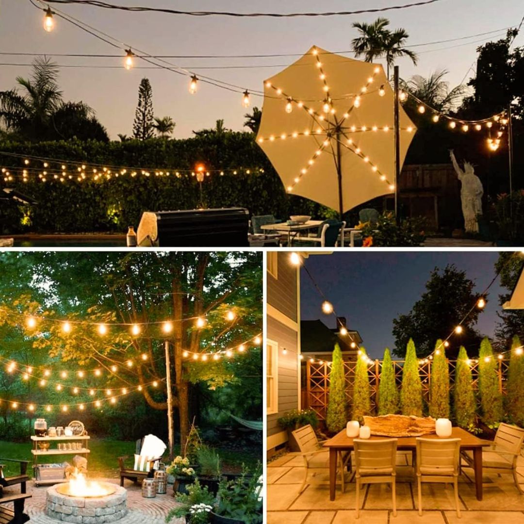 GUIRNALDA 5 METROS - 10 LUCES IMPERMEABLES