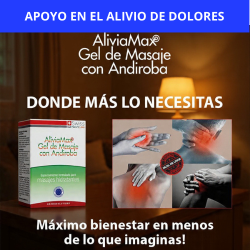 ALIVIAMAX GEL DE MASAJE PARA DOLORES (2 unidades de 50 mg c/u) - ALIVIO Y DESCANSO PARA TU CUERPO