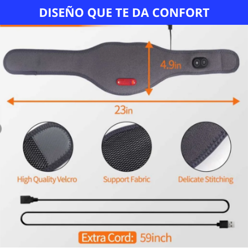 MASAJEADOR DE CUELLO CON CALOR Y VIBRACION - TRATAMIENTO DE RELACIÓN EN CASA