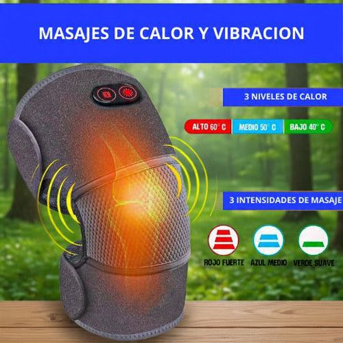 RODILLERA CON CALOR VIBRACION - APOYA EN TUS PROCESOS DE REHABILITACION