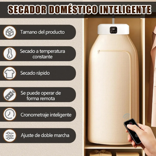 SECADORA DE ROPA PORTATIL - SECA TU ROPA RAPIDO Y SIN OCUPAR ESPACIO