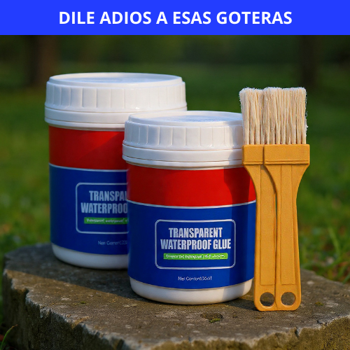 SELLADOR IMPERMEABLE "PACK 2 X 300 Gr." - FUERA GOTERAS
