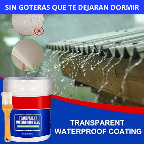 SELLADOR IMPERMEABLE "PACK 2 X 300 Gr." - FUERA GOTERAS