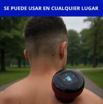 VENTOSA MASAJEADORA RECARGABLE - LIBERA TENSIONES MUSCULARES